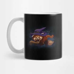 halloween red panda Mug